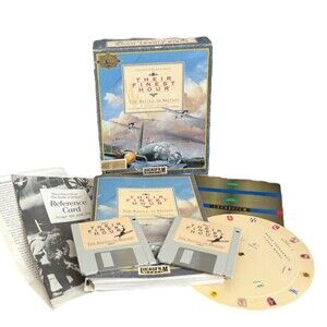 Vintage AMIGA 500/1000/2000 Their Finest Hour The Battle of Britain Box Manuals